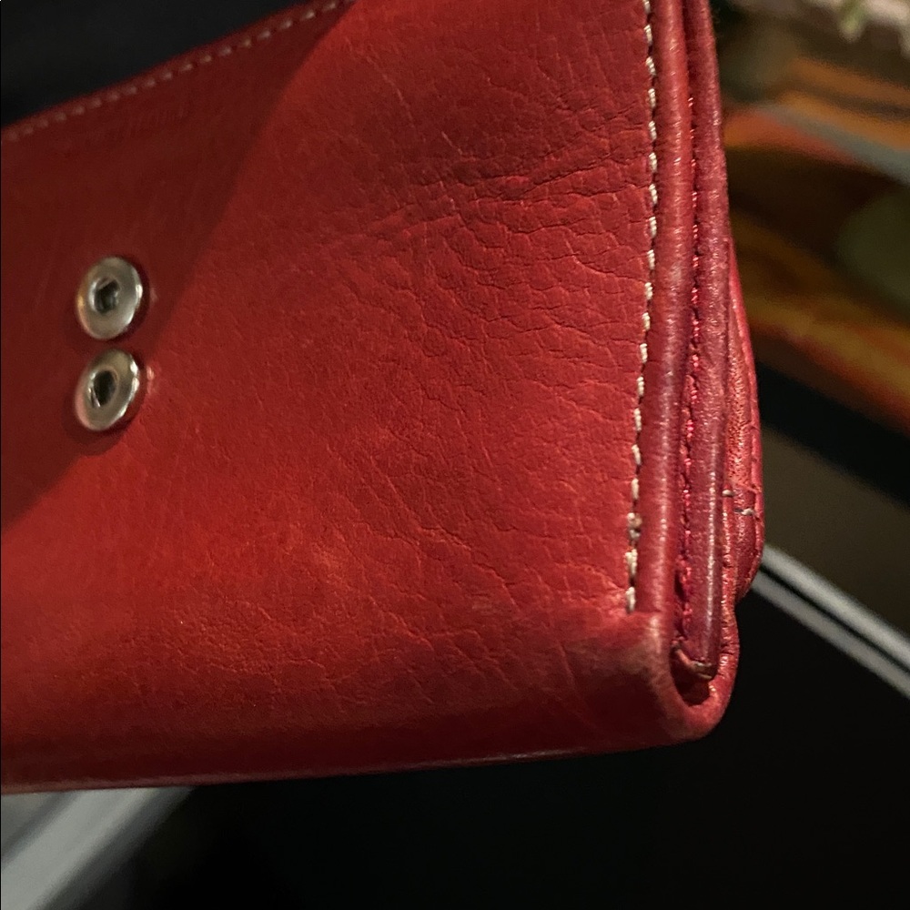 vintage fossil leather wallet - Picture 13 of 16